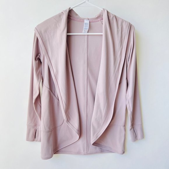 Ivivva Other - ❤️ Ivivva Girl size 7 pink hooded wrap cardigan L34